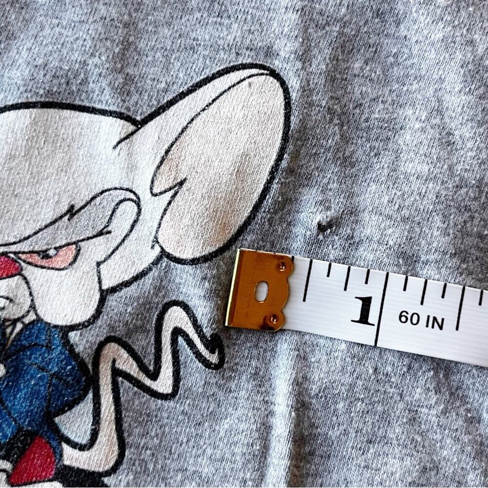FLAW Pinky & the Brain Warner Brothers graphic tee shirt size medium M - Picture 5 of 7